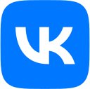 Иконка VK 128×128 пикселей